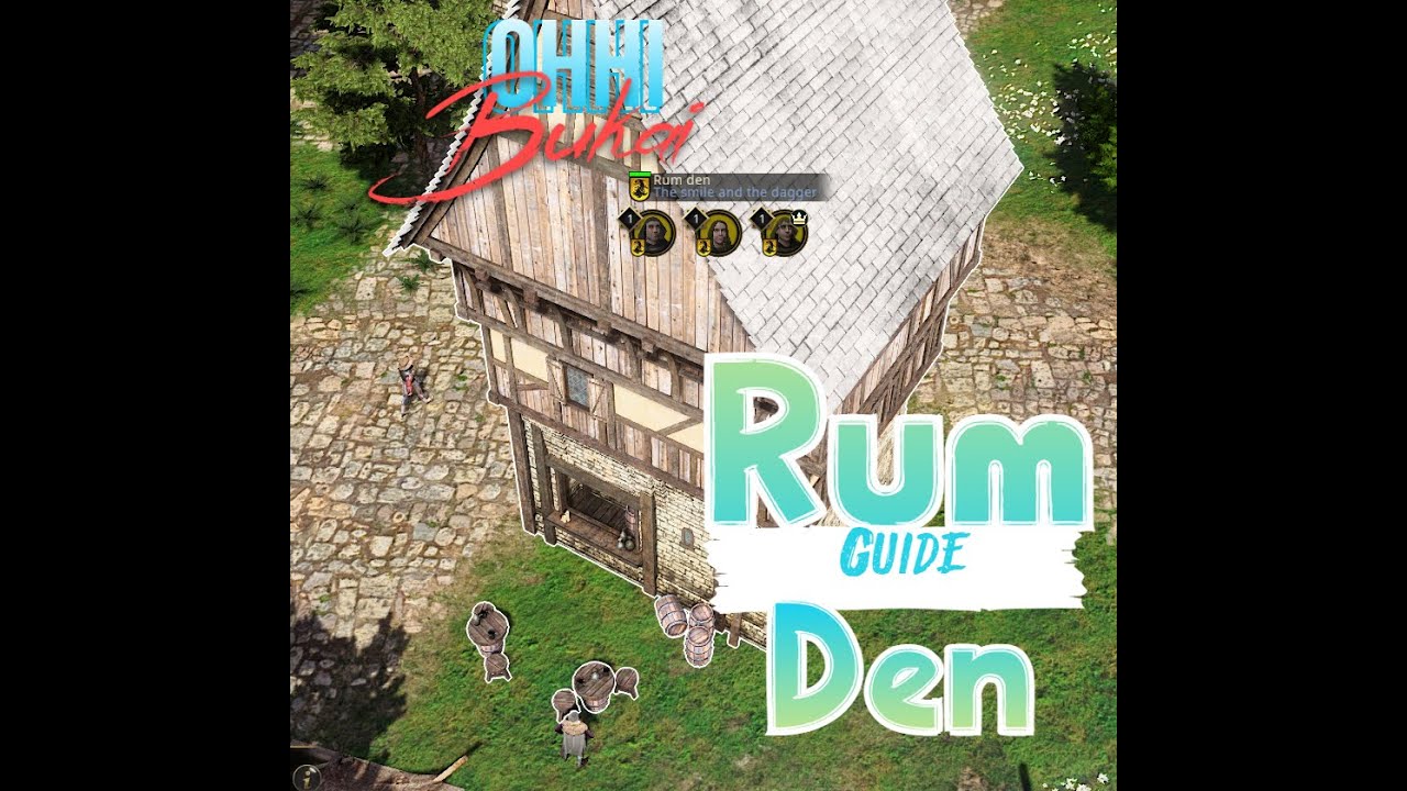 New Smuggler Profession! -The Guild 3 Rum Den Building Guide