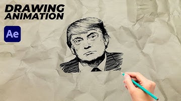 Create a Realistic Pencil Sketch Animation in After Effects | Easy Tutorial