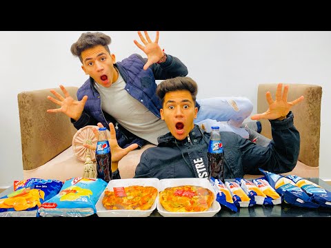 تحدي الاكل ف دقيقة واحدة التوينز احمد ومحمد