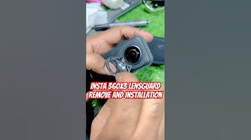 Insta 360X3 Lensguard Remove And Installation #trendingshorts #shortfeed #insta360x3 #insta360