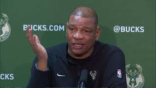 Doc Rivers PostGame Interview | Milwaukee Bucks vs New Orleans Pelicans