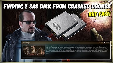 FINDING 2 SAS DISK FRIM CRASHED DRONES ON SHORELINE - EFT - PEACEKEEPER TASK EAGLE EYE - 12.11