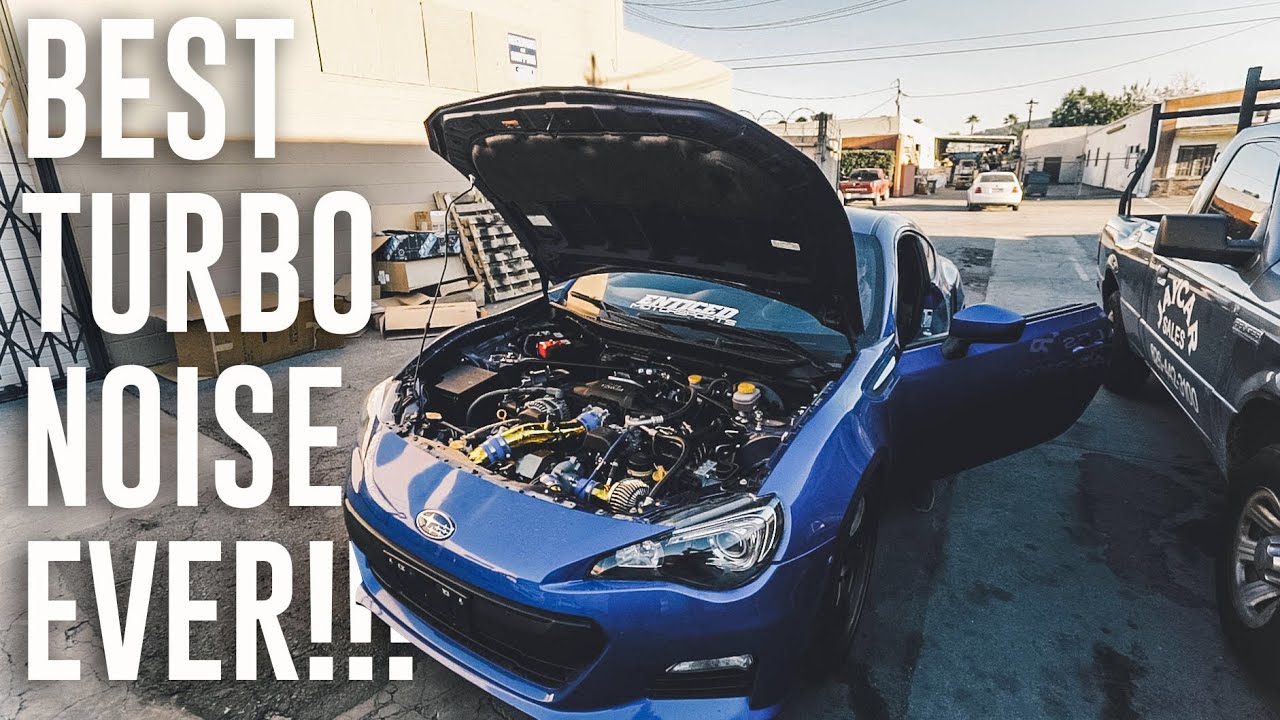 How to Get The BEST TURBO NOISE From a Boosted BRZ YouTube