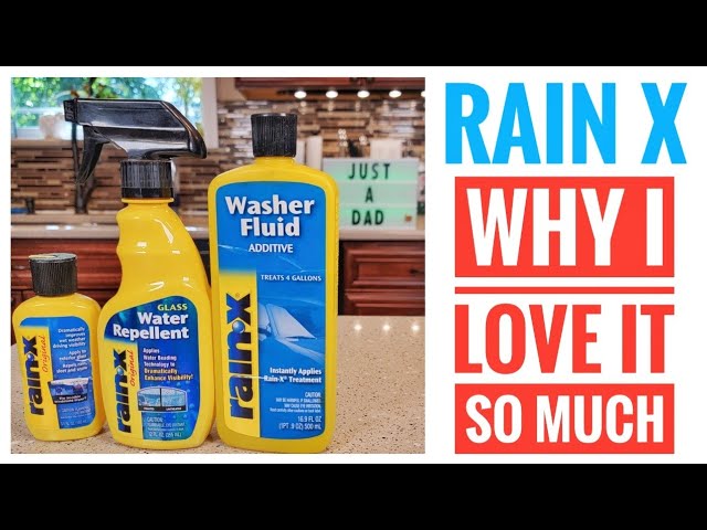 Why I Love Rain-X Windshield Glass Water Repellent Explained 