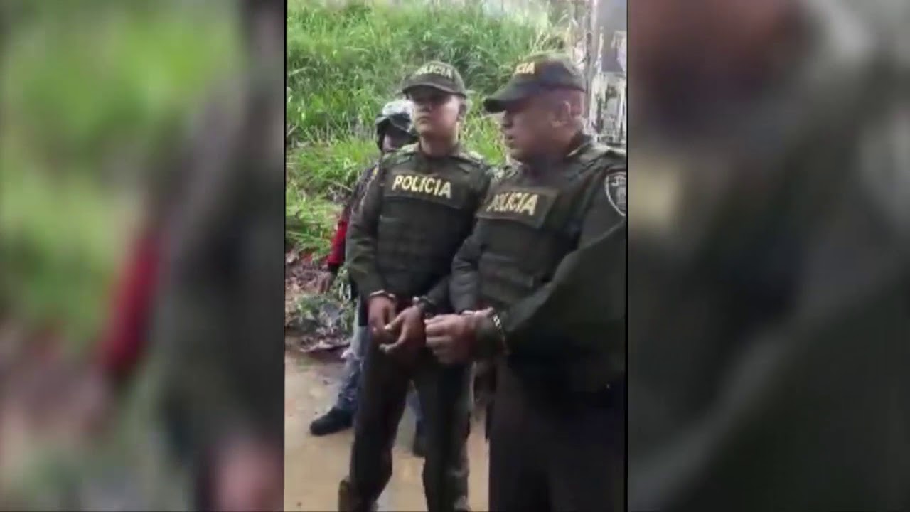 En video: capturados policías acusados de extorsión