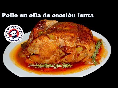 Video: Cómo Cocinar Pollo En Una Olla De Cocción Lenta