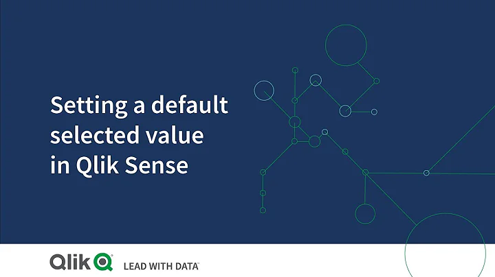 Setting a default selected value