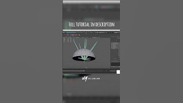 Animated Sea urchin tutorial in Maya using mash #maya #tutorial  #mash #animation