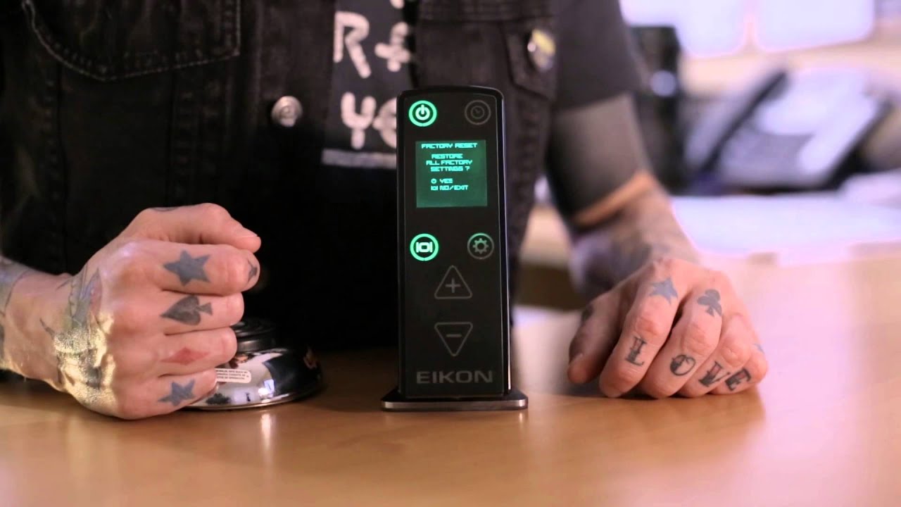 Eikon EMS420 Power Supply - Factory Reset - YouTube