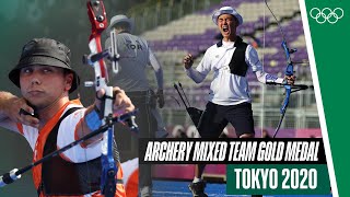 Netherlands  Korea  Archery Mixed Team Gold Medal Competition