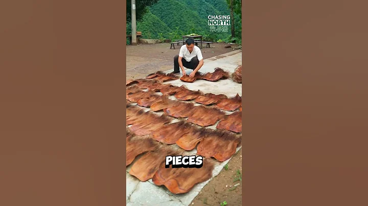 Turning Palm Leaf into Raincoat.