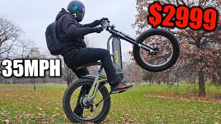 This E - BIKE is BRUTAL insane full suspension NEW FEATURES - Mukuta Knight Review