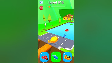 Shape-shifting Lv-918 Funny Race Gameplay new hyper casual games #shapeshifting #gameplay #shorts