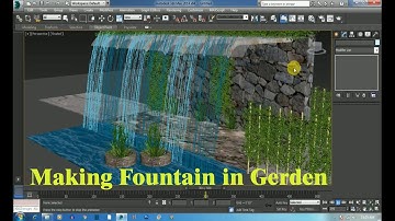 Making Fountain Gerdenn in 3Ds Max  II Modeling Fountain - 3ds max tutorial
