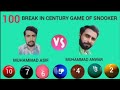 100 break in century game of snooker snooker hub