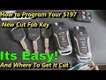 Ford Mustang Switch Blade New FOB Key How To Program The Key Chip & Where To Have It Cut S197 05-14