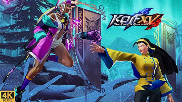 KOF XV | Meitenkun& Chizuru & Leona 💥 Andy & Shun