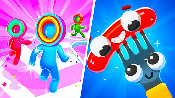 Layer Man 3D vs Fork N Sausage 🧱🌭 Max Level Gameplay Walkthrough Android iOS Update 9GP4