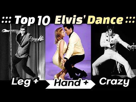 [Top10] Elvis Presley 🕺🏻 His Best Dance 😱 4K Colorized🌈 (VOL. 1.5)