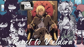 Fundamental paper education react to rimuru tempest | baldi | Slime | gacha life 2 | veldora tempest