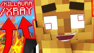 PRANK HACKING IN MINECRAFT MODDED - Minecraft Lucky Block Walls