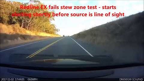 Escort Redline EX vs Escort Redline vs Uniden R1