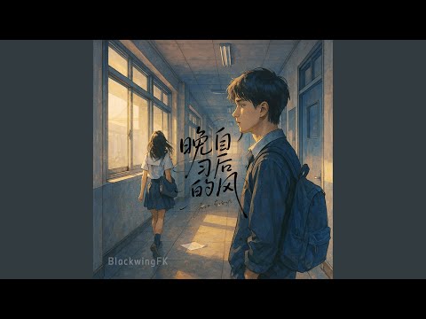 晚自习后的风