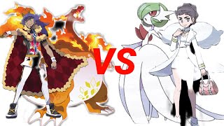 Leon vs Diantha full battle ll Pokemon amv