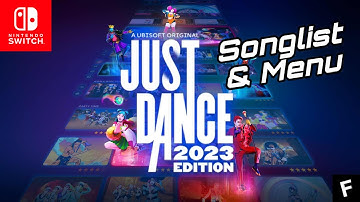Just Dance 2023 Edition | Songlist & Menu (Nintendo Switch) 💃🏻🕺🏻