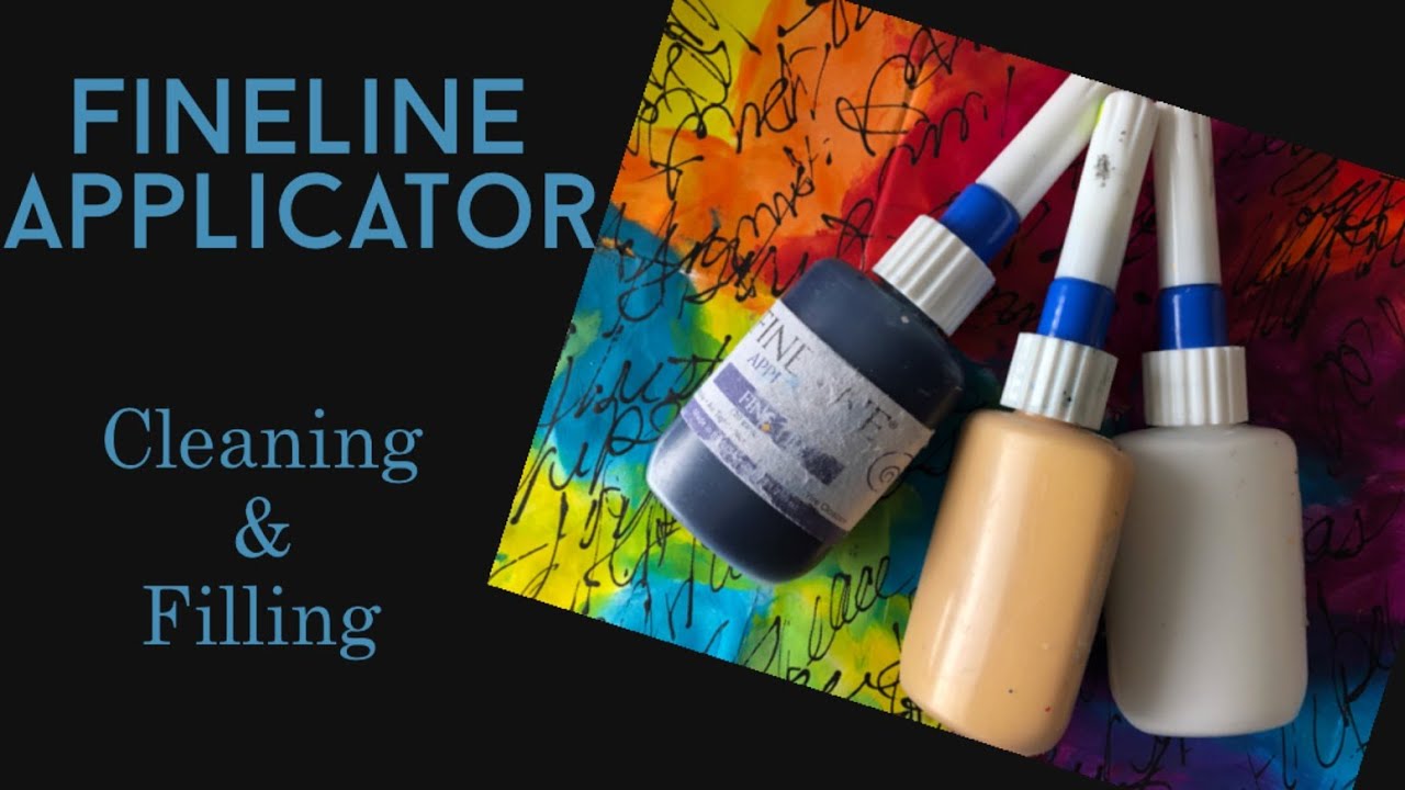 Fineline Applicator- How to Clean and Fill With Paint 