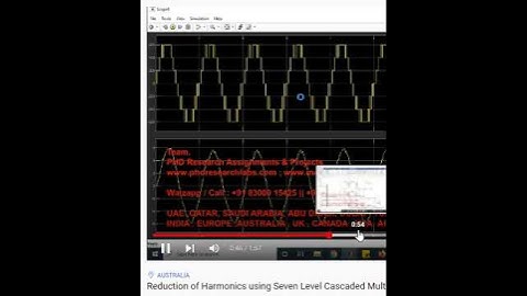 Reduction of Harmonics using Seven Level Cascaded Multilevel Inverter