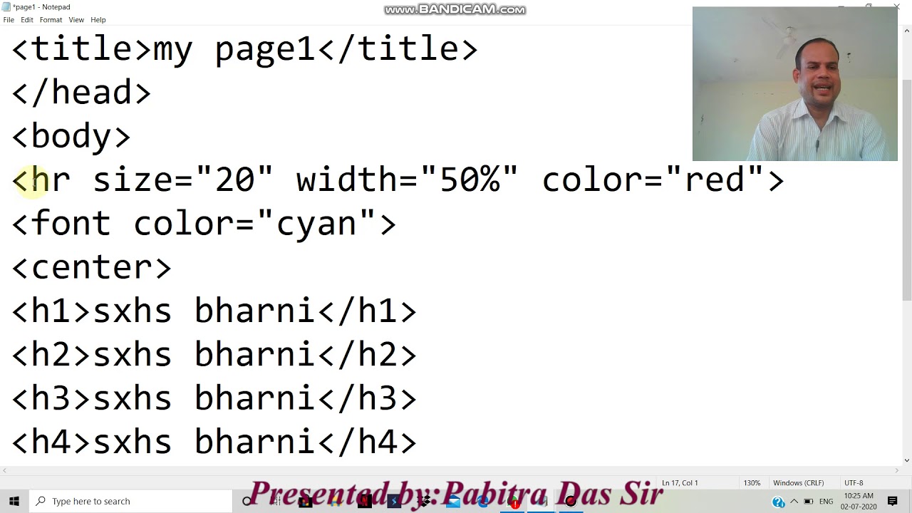 HTML tags@Class VIII Part-3 - YouTube