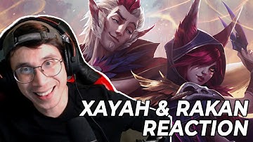 Arcane fan reacts to XAYAH & RAKAN (Voicelines, Skins, & Story) | League of Legends