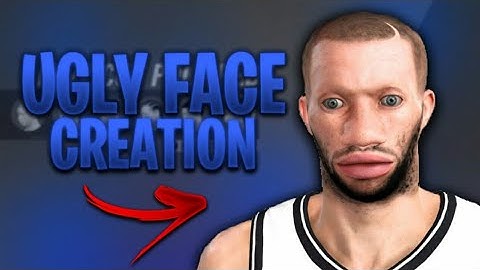 *NEW* UGLY FACE CREATION IN NBA2K20! UGLY TRYHARD FACE CREATION