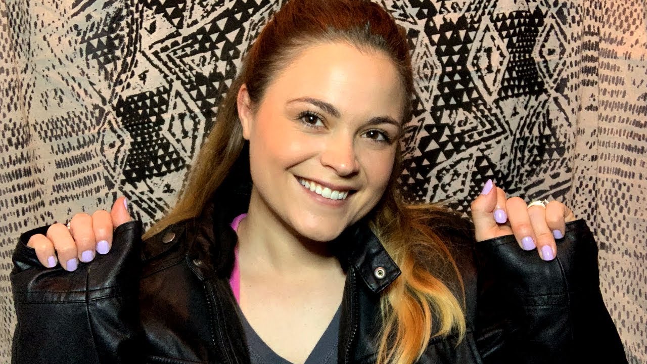 ASMR Leather Jacket Tapping & Scratching