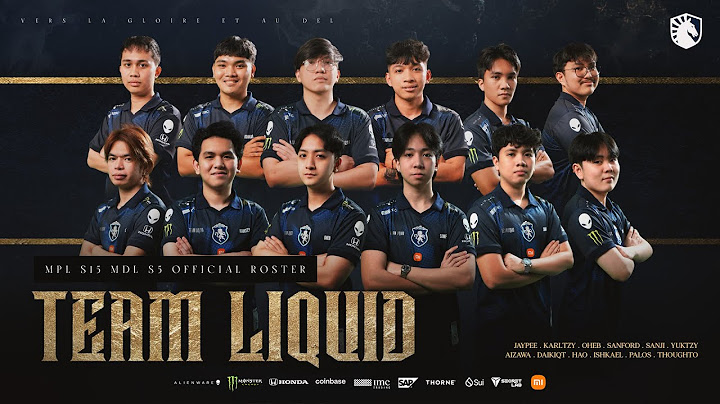 Team Liquid MPL S15 and MDL S5 Roster