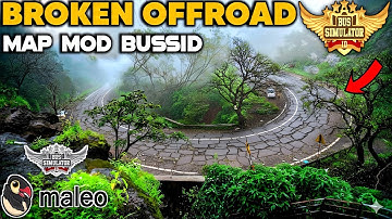 DOWNLOAD! 🔥 Manma BROKEN OFFROAD Map Mod For Bus Simulator Indonesia।Bussid Mod Map 4.3.3