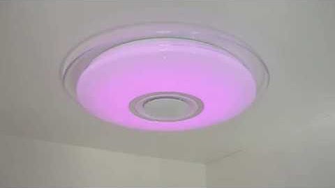 Offdarks- Lyra- Smart LED Ceiling Light with Bluetooth Speaker and App 36W 52W