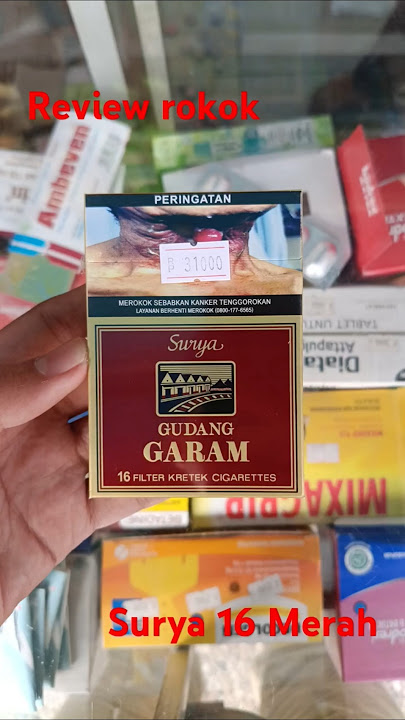Review rokok Surya 16 Merah