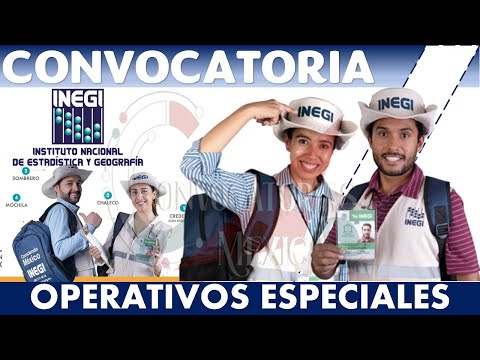 ➡️ EMPLEO INEGI Bolsa de trabajo: Postulate ? Entrevistador/a de OPERATIVOS | VACANTES Disponibles