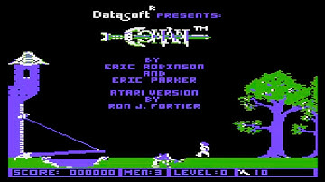 Atari XL/XE - Conan [1984][Longplay]