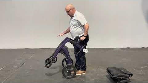 Rollz Motion - Rollator walker and wheelchair in one (demo)