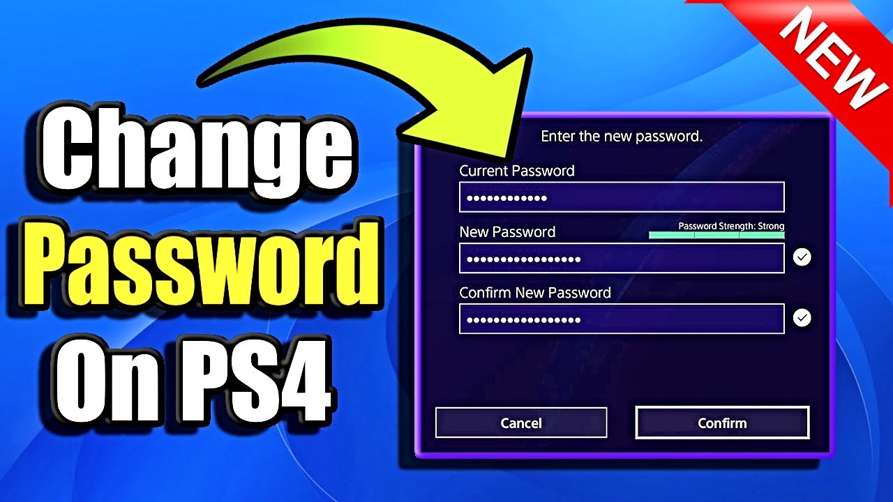 Pump Eventyrer Glow How to Change PSN PASSWORD on the PS4 (Best Method) - YouTube