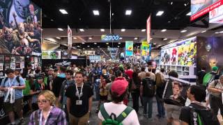 SDCC Comic-Con Exhibit Hall Timelapse flyover!