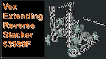 Extending Reverse Stacker CAD | Vex Tower Takeover