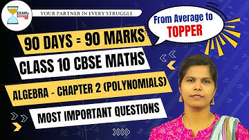 🔥 Most Important 1 Mark Questions from Polynomials | Class 10 Maths | Board Exam 2025 Preparation 💯