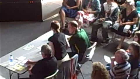 Crystal River Middle School Talent Show 2010 Intro Don't Stop Believing AND Billy/Alex Animation