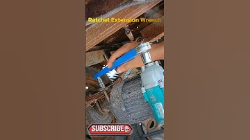 Ratchet Extension Wrench- Good tools and machinery can simplify Tasks