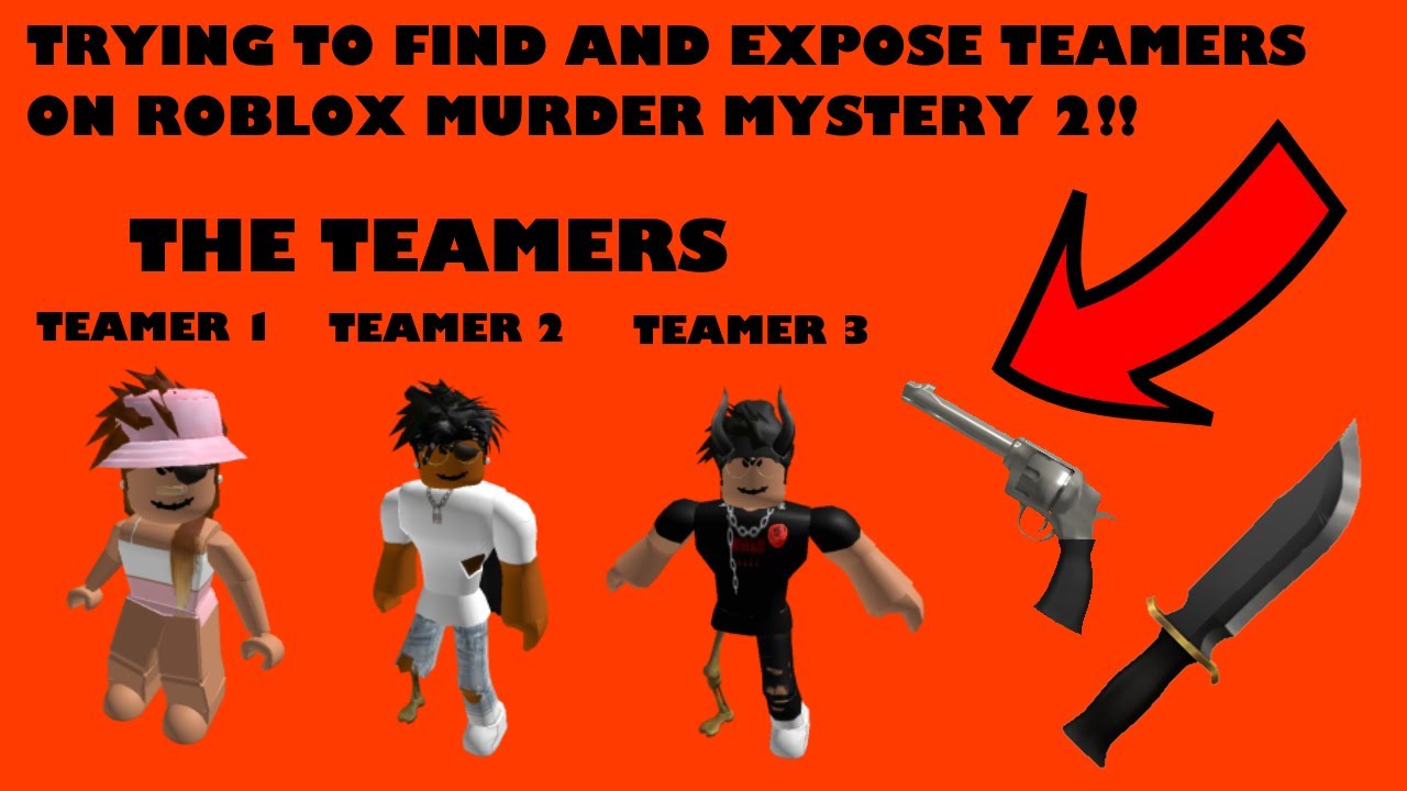 I became A Roblox Slender In Murder Mystery 2 TOXIC Teamer Servers😅 