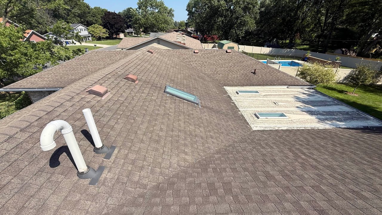 Roof storm damage inspection - YouTube